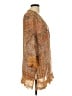 Rewind 100% Polyester Orange Kimono Size L - photo 4