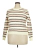 Ann Taylor Stripes Ivory Pullover Sweater Size XXL - photo 1