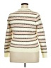 Ann Taylor Stripes Ivory Pullover Sweater Size XXL - photo 2