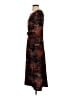 Perceptions Brown Casual Dress Size S - photo 5