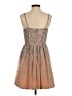 NBD 100% Polyester Stars Tan Cocktail Dress Size S - photo 2