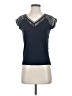 Naf Naf Blue Short Sleeve Top Size S - photo 1