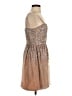 NBD 100% Polyester Stars Tan Cocktail Dress Size S - photo 4