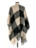 Francesca's 100% Acrylic Black Poncho One size - photo 2
