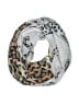 Unbranded Animal Print Gray Scarf One size - photo 1