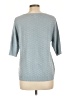 Ella Moss Blue Pullover Sweater Size L - photo 2