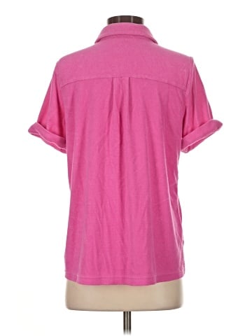 Melissa Odabash Short Sleeve Button-Down Shirt (view 2)