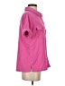 Melissa Odabash Pink Short Sleeve Button-Down Shirt Size S - photo 4
