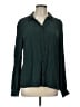 Sézane 100% Polyester Green Long Sleeve Blouse Size EU (FR) 44 / US 12 - photo 1