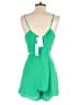 Naked Zebra 100% Polyester Solid Green Romper Size S - photo 2