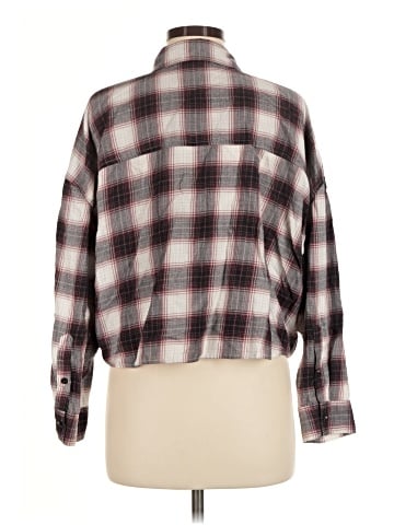 Abercrombie & Fitch 3/4 Sleeve Button-Down Shirt (view 2)