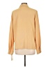 Kathy Che 100% Polyester Yellow Long Sleeve Blouse Size 12 - photo 2