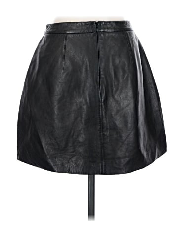 Vince. Faux Leather Skirt (view 2)