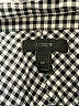 J.Crew Houndstooth Black Long Sleeve Button-Down Shirt Size 8 (petite) - photo 7