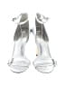 Nine West Metallic Silver Sandals Size 9 - photo 2