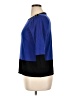Spense Color Block Blue Pullover Sweater Size XL - photo 5