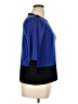 Spense Color Block Blue Pullover Sweater Size XL - photo 4