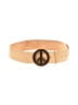 Moschino 100% Leather Tan Leather Belt Size Lg-XL (42") - photo 1