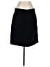 IZOD Solid Black Denim Skirt Size 4 - photo 1