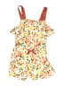 Little Lass Floral Yellow Dress Size 6 - photo 1