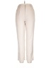 Lucy & Co Solid Ivory Casual Pants Size L - photo 1