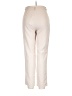 Lucy & Co Solid Ivory Casual Pants Size L - photo 2