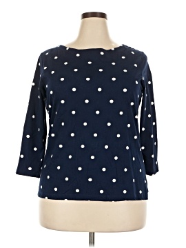 St. John's Bay 3/4 Sleeve Top