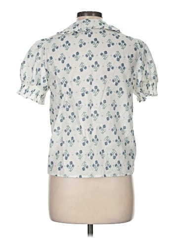 CeCe Short Sleeve Blouse (view 2)