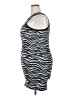 No Boundaries 100% Recycled Polyester Animal Print Silver Casual Dress Size XXL - photo 5