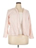 Willow Ridge Stripes Pink Blazer Size 18 - photo 1