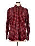 Lands' End Red Long Sleeve Button-Down Shirt Size L - photo 1