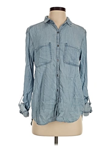 Magnolia Boutique Long Sleeve Button-Down Shirt (view 1)
