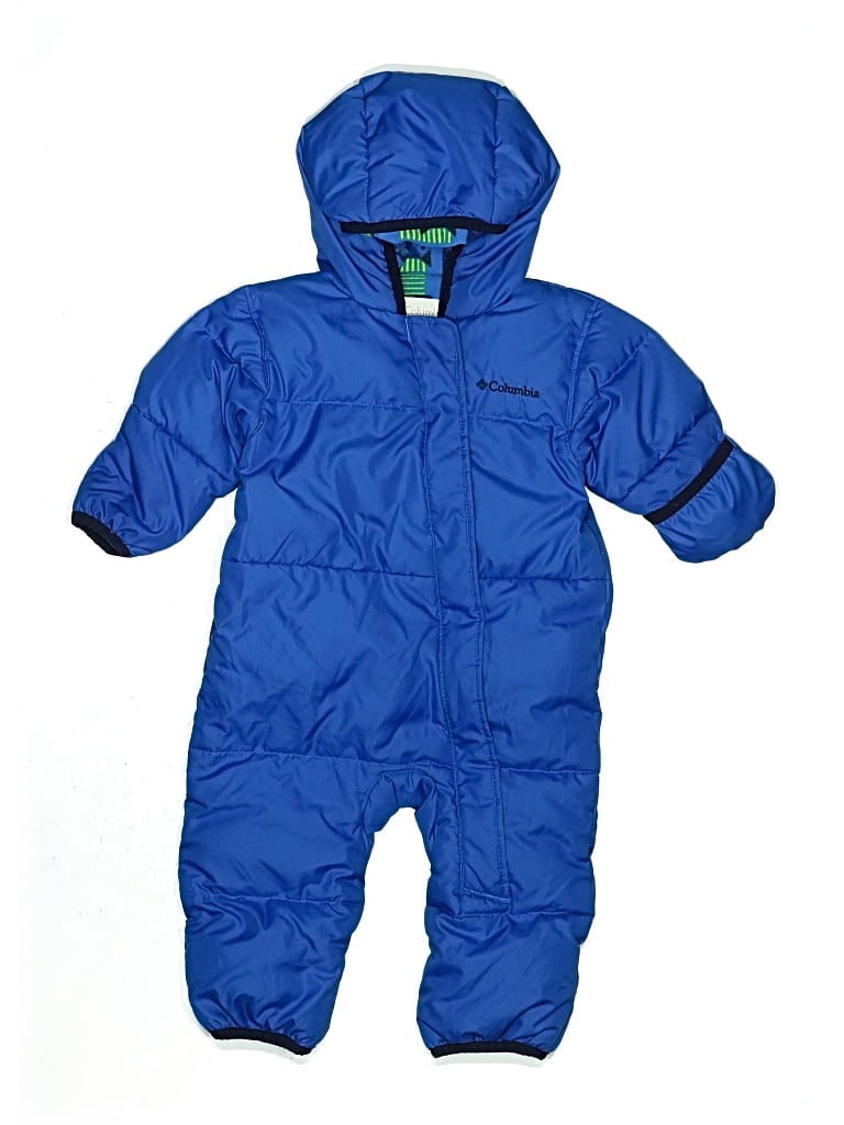 Pre-owned Columbia Babies' Raincoat In Blue