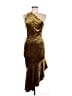 ASOS Gold Cocktail Dress Size 6 - photo 1