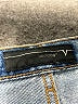 Venezia 100% Cotton Hearts Blue Jeans Size 16 - photo 4