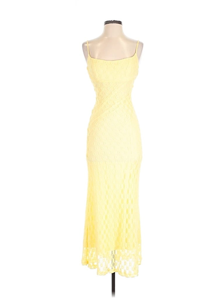 Pre-owned Bardot Cocktail Dress In Yellow
