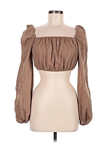 Missguided 3/4 Sleeve Blouse (view 1)