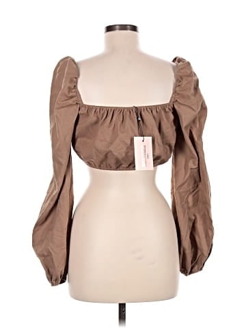 Missguided 3/4 Sleeve Blouse (view 2)