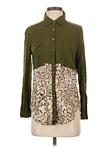 Free People Long Sleeve Button-Down Shirt (view 1)
