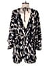 AaKaa 100% Polyester Animal Print Ivory Romper Size S - photo 2