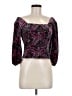 SO Black 3/4 Sleeve Blouse Size L - photo 1
