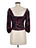 SO Black 3/4 Sleeve Blouse Size L - photo 2