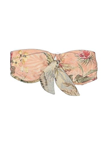 Zimmermann Coco Scarf Tie Swimsuit Top (view 1)