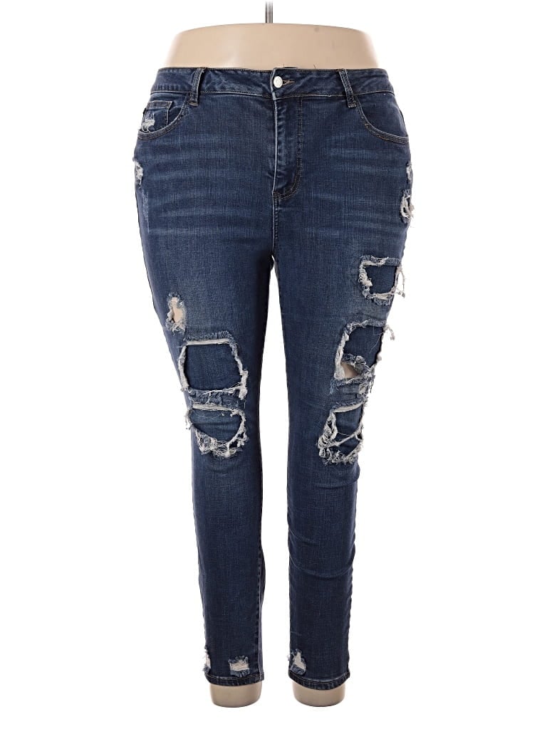Pre-owned Judy Blue Jeans In Blue