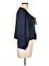 XXI 100% Polyester Blue 3/4 Sleeve Blouse Size L - photo 4