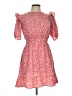 Influence 100% Polyester Hearts Red Casual Dress Size 10 - photo 1