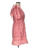 Influence 100% Polyester Hearts Red Casual Dress Size 10 - photo 4