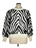 CALVIN KLEIN JEANS Animal Print Ivory Pullover Sweater Size XL - photo 1