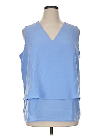 DG^2 by Diane Gilman Sleeveless T-Shirt (view 1)