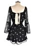 Mi ami 100% Polyester Polka Dots Black Romper Size S - photo 2